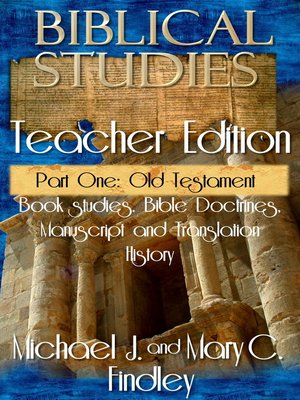 cover image of Biblical Studies Teacher Edition Part One